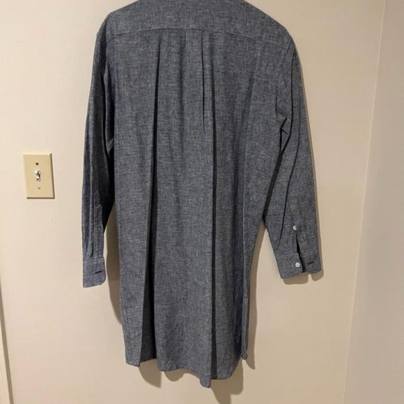 Emily Phillips Girlfriend Dress in Blue Chambray 5 - Picture 6 of 8